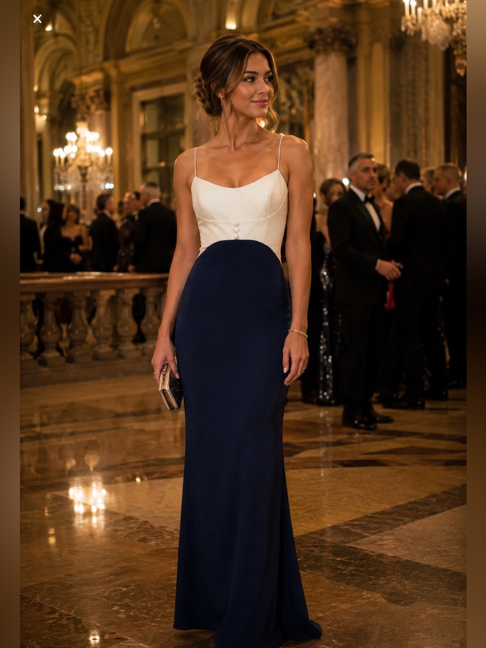 JOHN MEDEIROS Made-to-Order Custom Formal Dress S